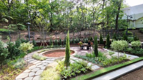 용인특례시, 노후 야외게이트볼장을‘도시숲’으로 새단장